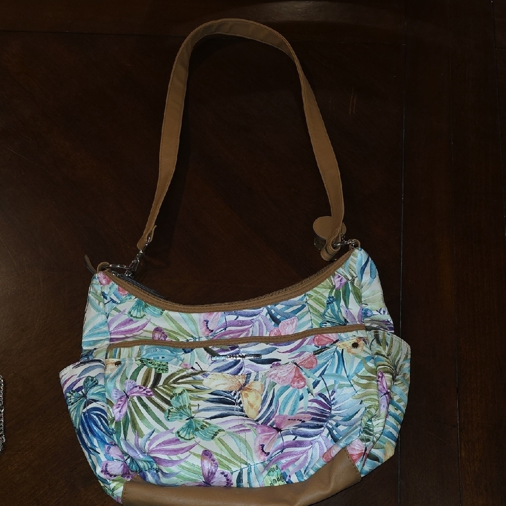 (J9) Rosetti Multicolor Tropical Shoulder Bag